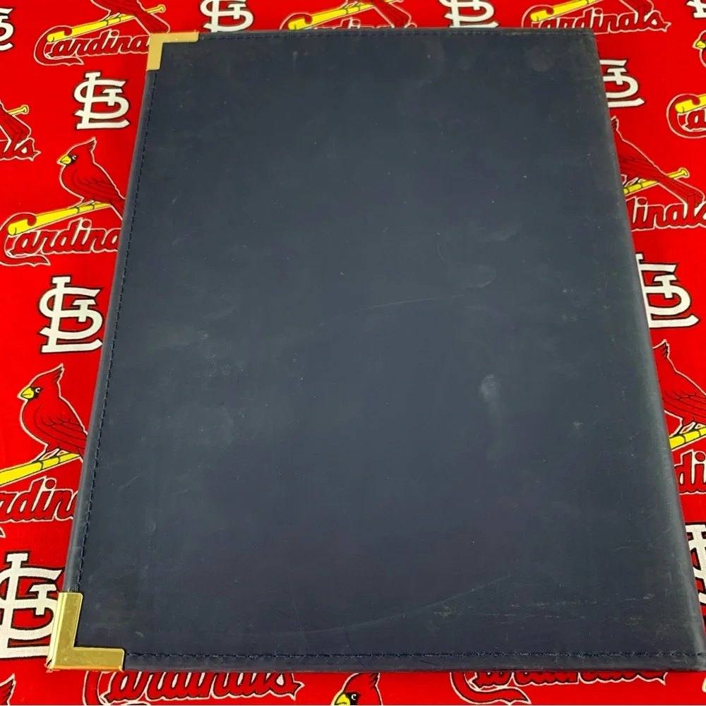Rawlings St. Louis Cardinals “Bird on the Bat” Notebook portfolio.